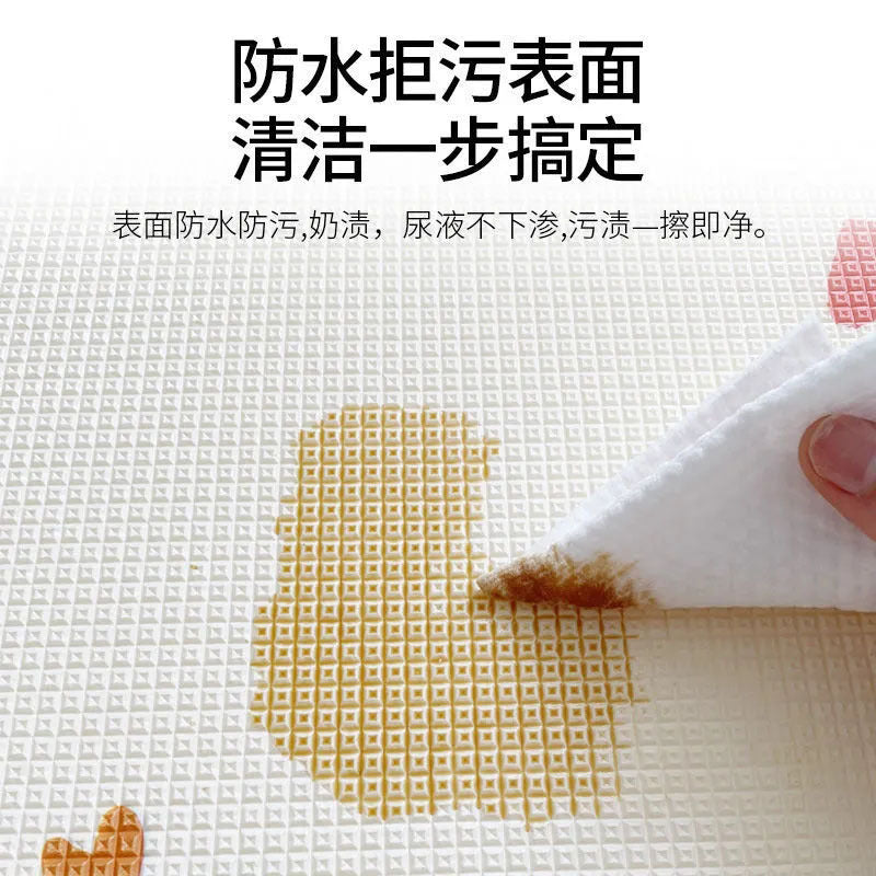 防潮加厚爬行垫宝宝婴幼儿整张防摔垫爬爬垫隔凉防水家用泡沫地垫
