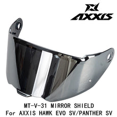 AXXIS helmet shield MT-V-31镜片适配HAWK EVO SV PANTHER SV