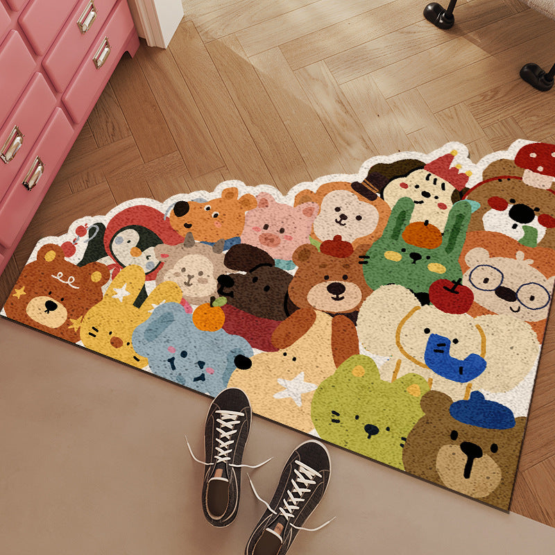 Entryway Floor Mat Stain Resistantpvc New Home Non Slip Foot Mat