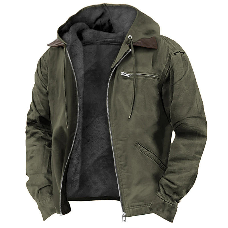 Cotton Casual Men Jacket Men's Cotton