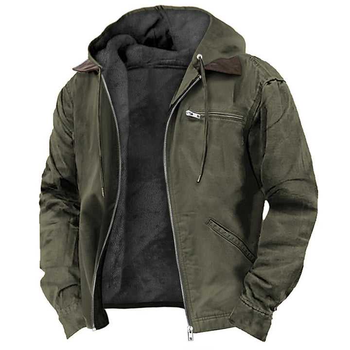 Cotton Casual Men Jacket Men's Cotton