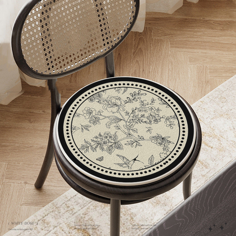 French Seat Cushion Silicone All Season Universal Vintage Premium Feel Non Slip