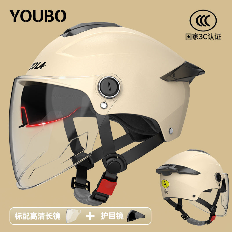 3 C Motorcycle Helmet Women's Men's