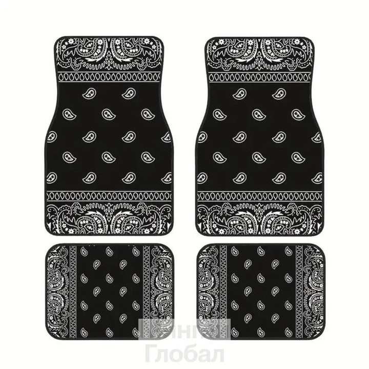 temu Car Foot Mat 4 Piece Set Home Stain Resistant Floor Mat Entryway Entryway Door Mat