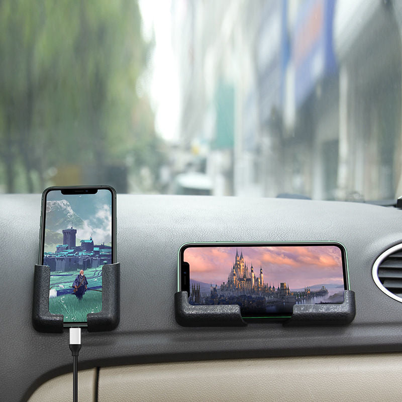 Universal Car Phone Holder – Adhesive Dashboard Navigation Mount
