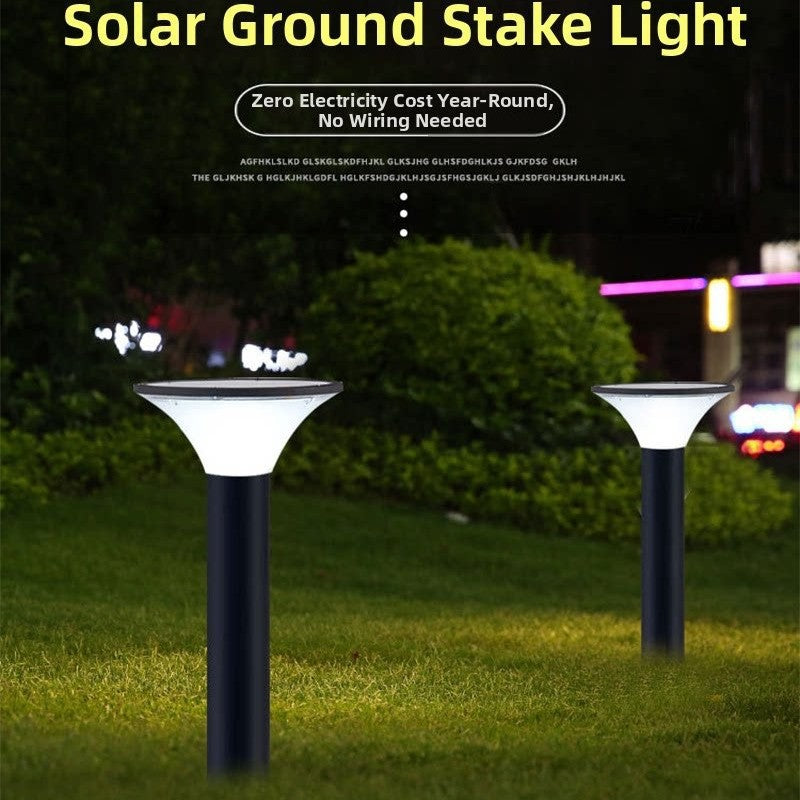 Outdoor  LED  solar  lawn lights for residential communities