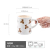 高颜值可爱小熊杯创意陶瓷马克杯批发杯子家用茶水杯咖啡杯早餐杯