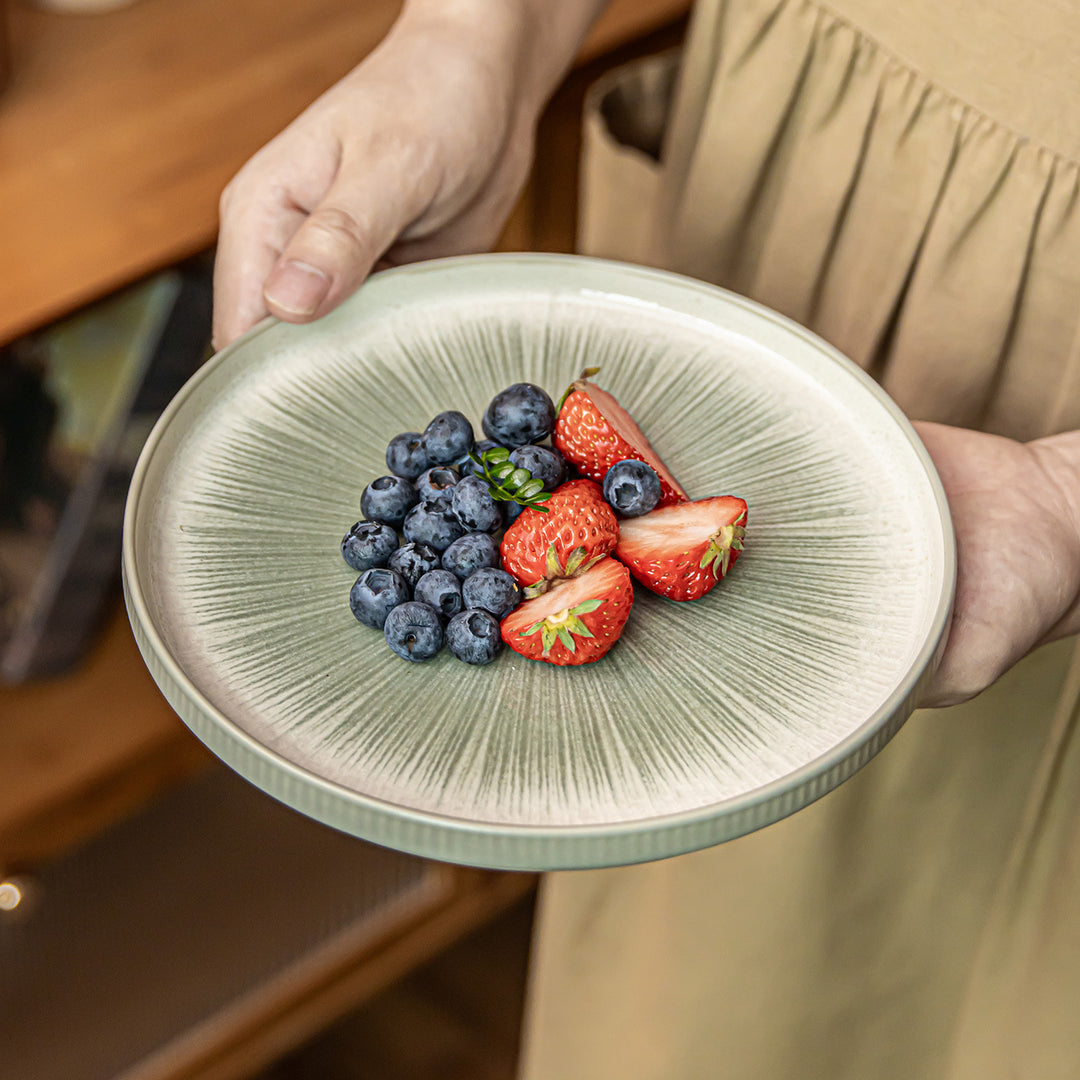 Plate Premium Design Plate Ceramic Home Plate Japanese Style Tableware Wholesale Plate Plate Plate