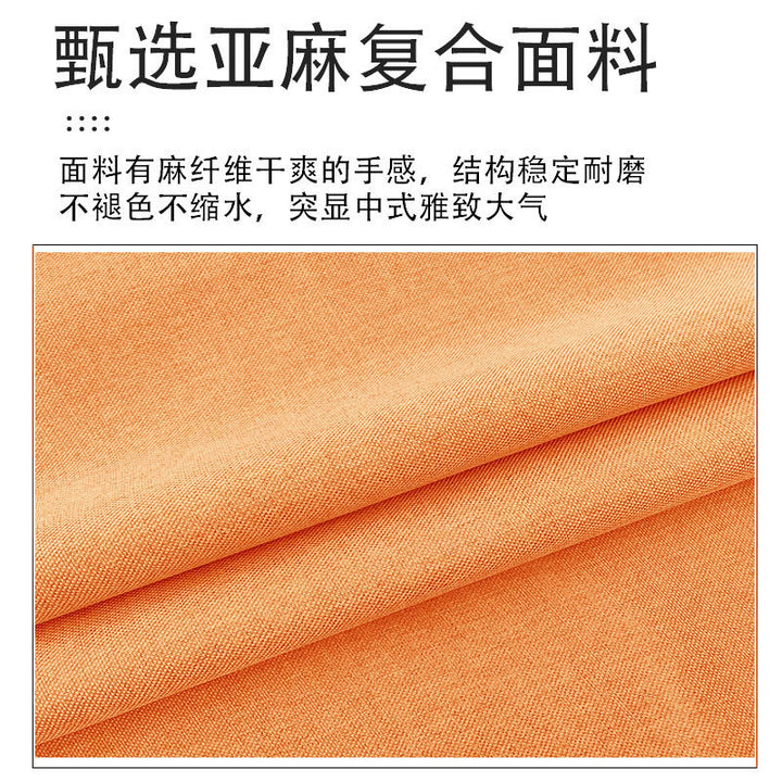 Custom ULinen Seat Cushion Thickened Non Slip Minimalist Non Slip Linen Seat Cushion