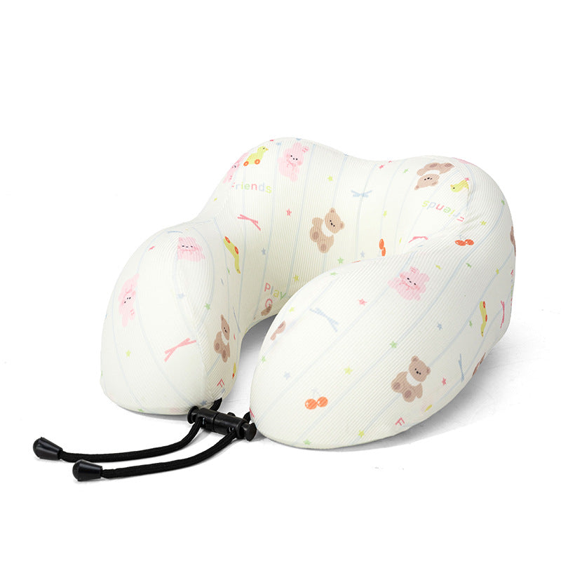 Summer U Portable Storage Memory Foam Neck Pillow Wholesale