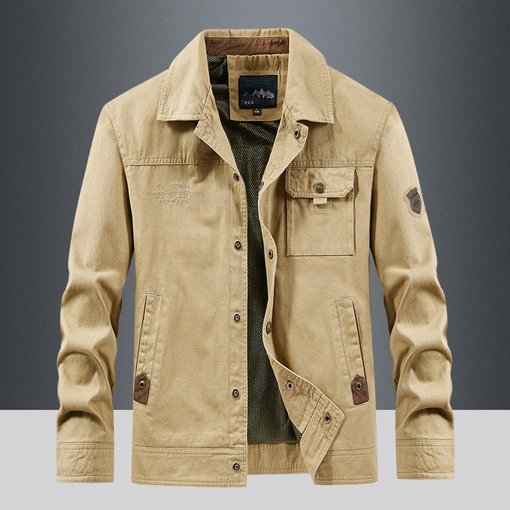 Men's Thin Spring Jacket Men Plus Size Casual Top Korean Style Trendy Men Wholesale