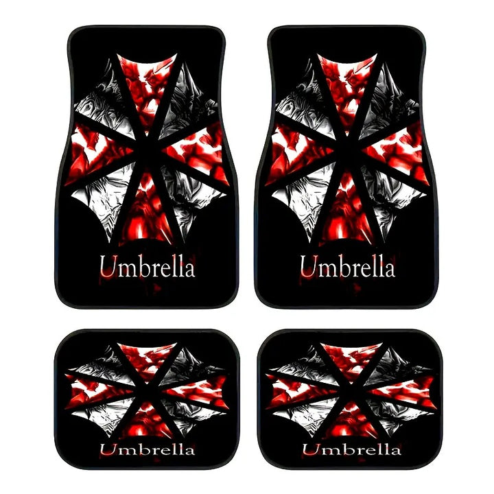 TEMUVintage Nordic Car Foot Mat Carpet 4 Piece Set Stain Resistant Floor Mat TEMUFoot Mat Wholesale