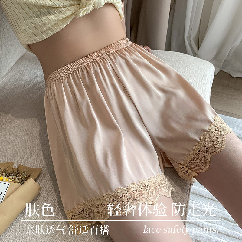 冰丝安全裤夏季防走光打底裤宽松薄款透气短裤女可外穿打底安全裤