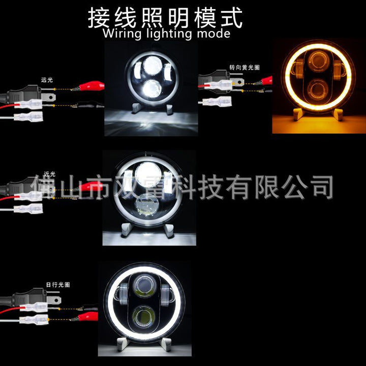 5.75 Electric Vehicle Motorcycle Large led