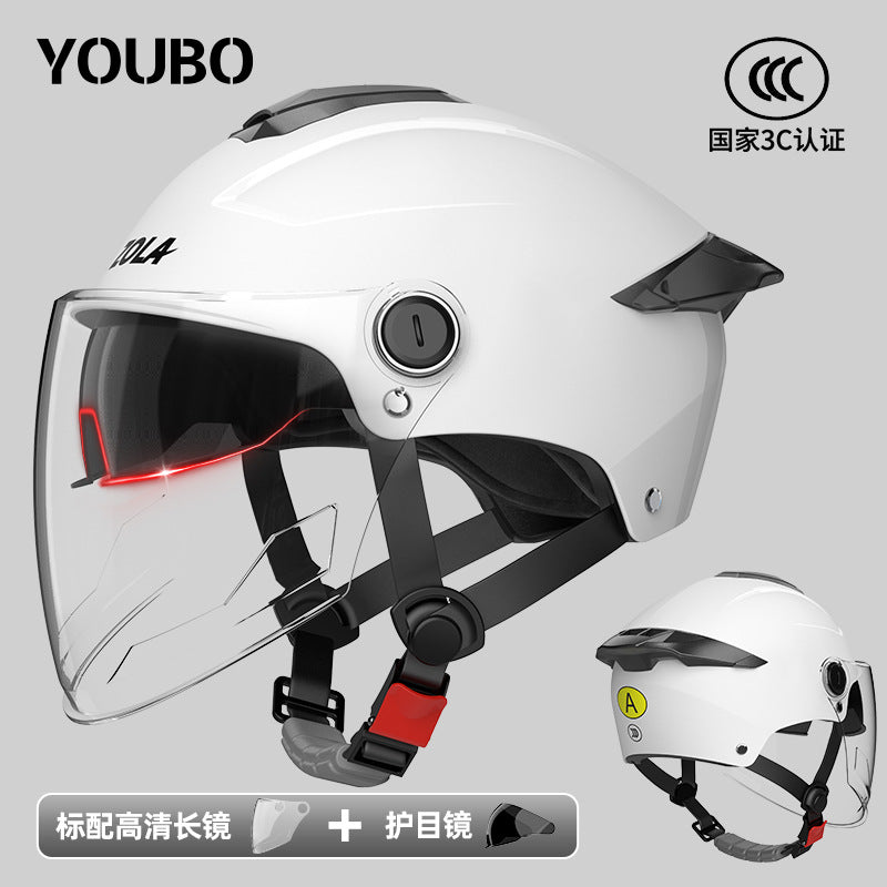 3 C Motorcycle Helmet Women's Men's