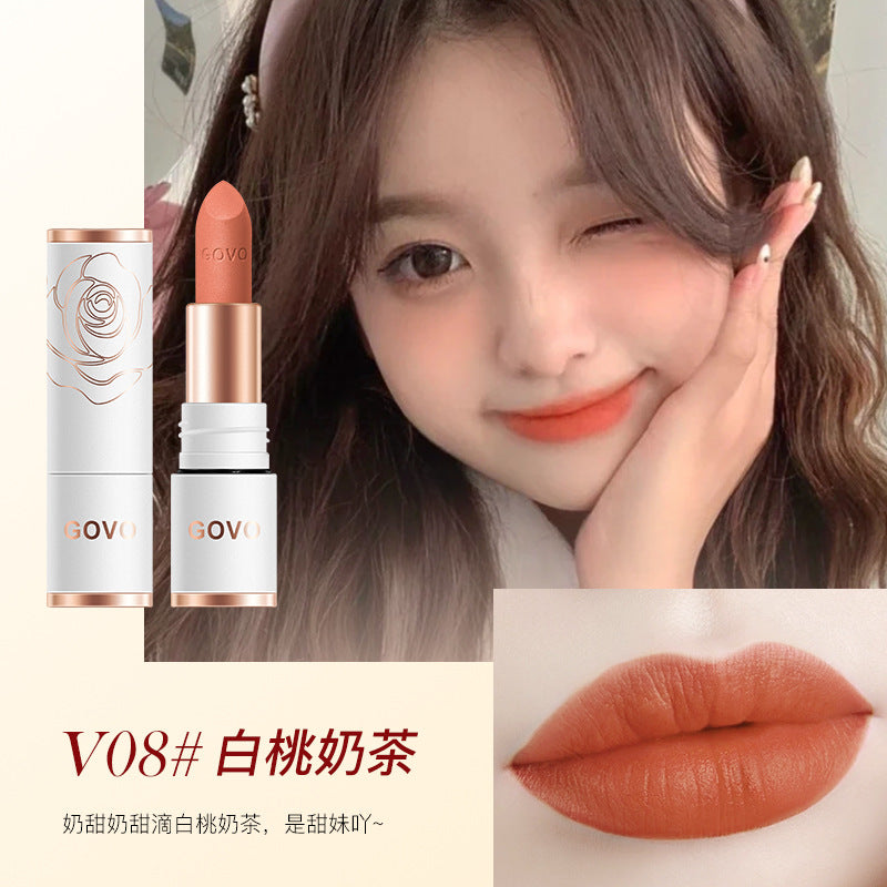 GOVO Transfer-Proof Lipstick Matte Brightening Mauve Trending