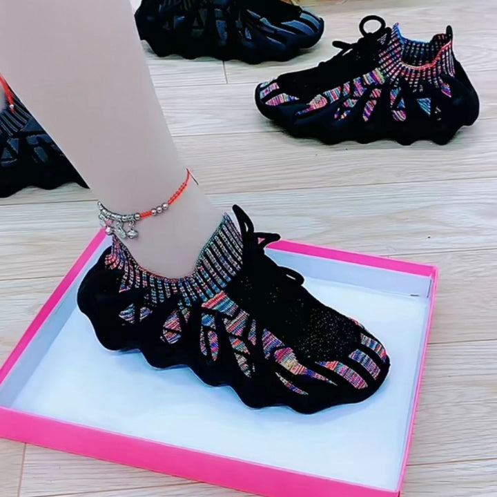 Women Shoes New Summer Sneakers Breathable 450 Casual Shoes Korean Style Running Shoes Women