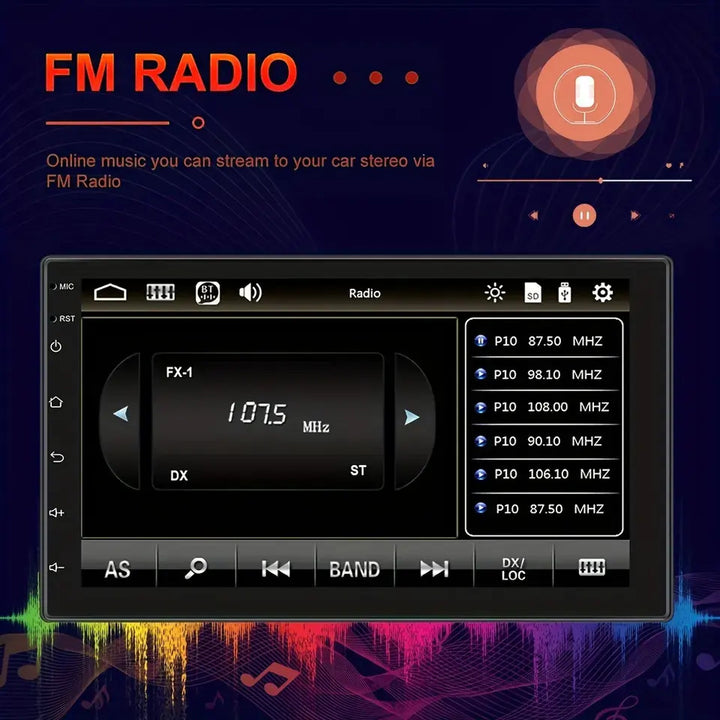 7"/9"/10" Car DVD Player with Android Navigation & Car Play