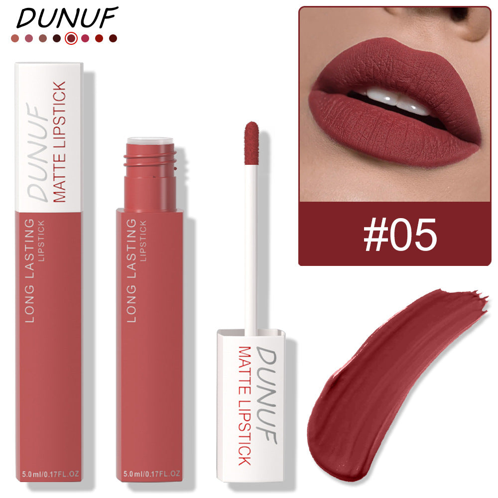 DUNUF 8色哑光防水持久唇彩 注意查看!链接免责申明