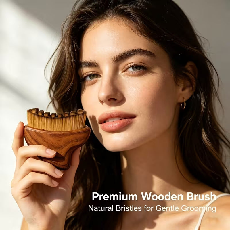 淋巴刷轮廓刷月牙刷面部按摩护理刷Lymphatic Contour Face Brush
