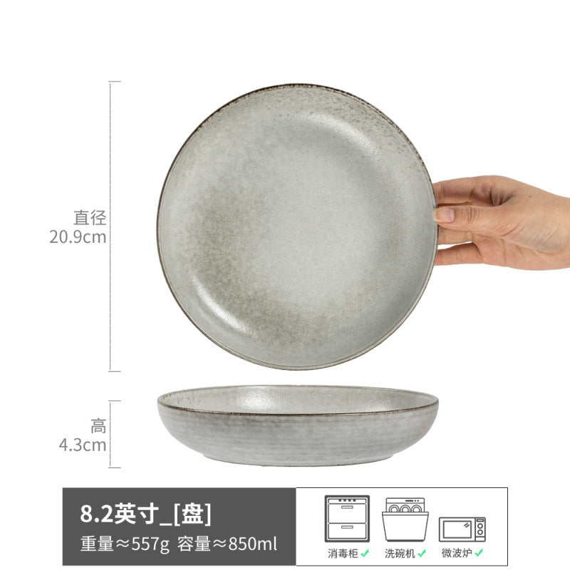 Bowl Vintage Ceramic Bowl Home Plate Tableware Bowl Plate Wholesale Export