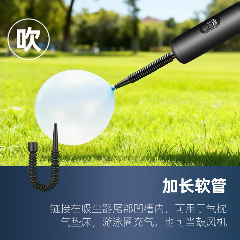 跨境热销亚马逊新款车载吸尘器无线便捷家用手持除尘器吹尘机跨境