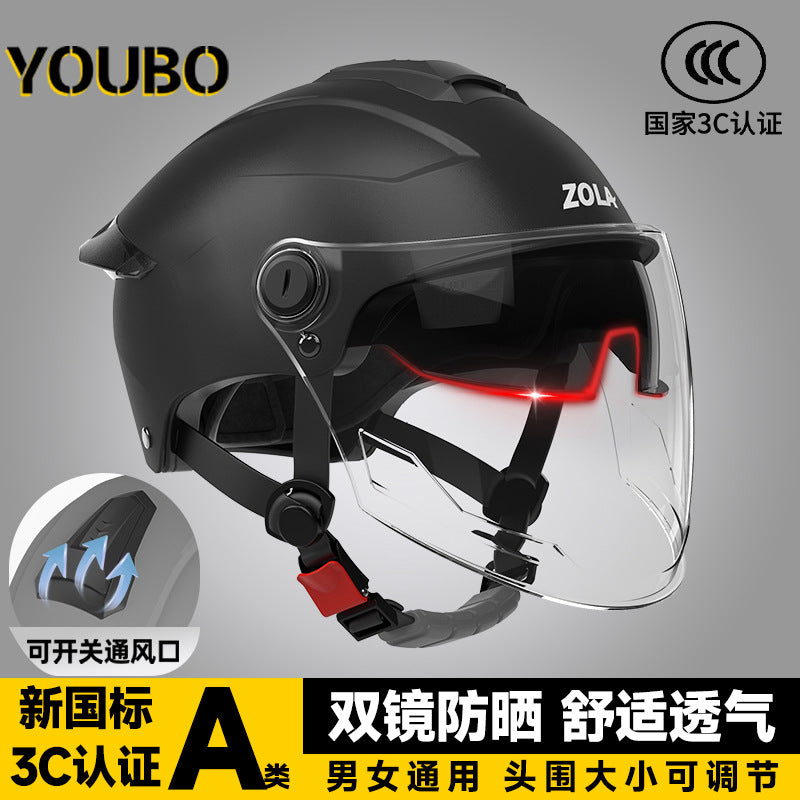 3 C Motorcycle Helmet Women's Men's