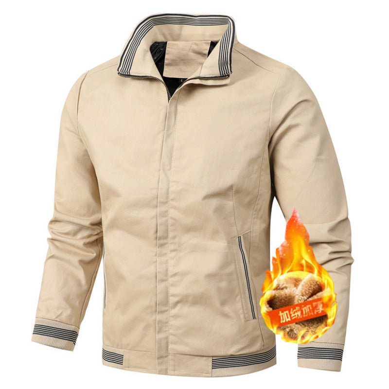Spring Cotton Slim Fit Men's Casual Jacket
