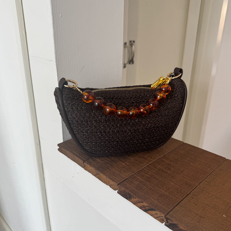 Trendy Summer New Large Capacity Fashion Handheld Shoulder Crossbody