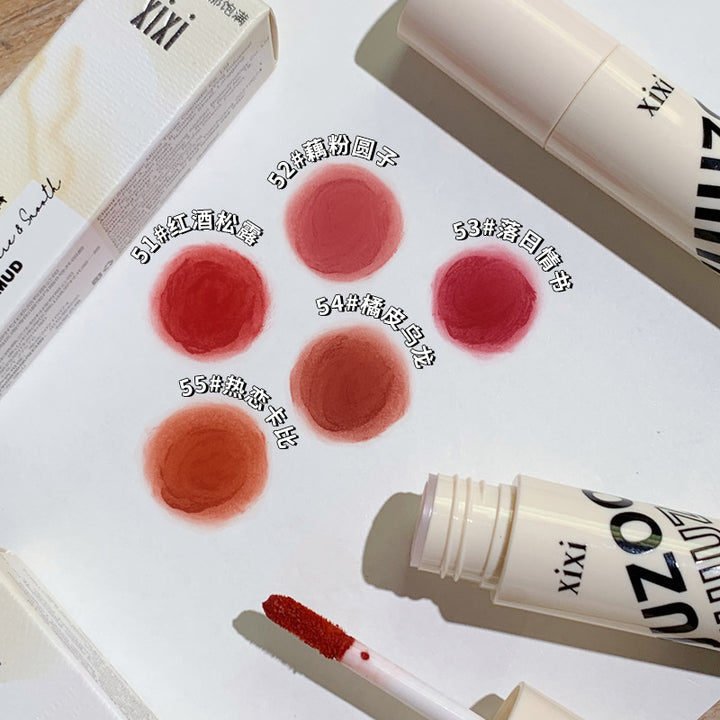 Xixi Lip Mud Matte Brightening Lip Gloss