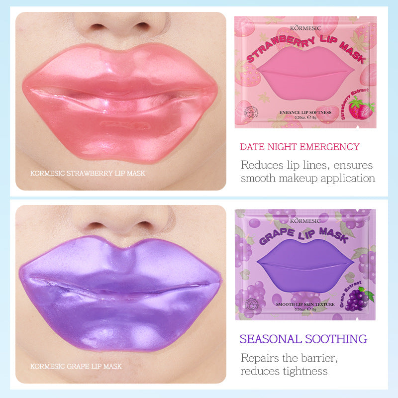 KORMESIC全英文水果唇膜Lip membrane唇部护理补水跨境外贸厂家
