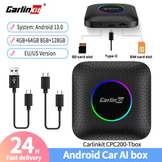 Carlinkit车连易CPC200-Tbox有线转无线carplay安卓智能互联盒子