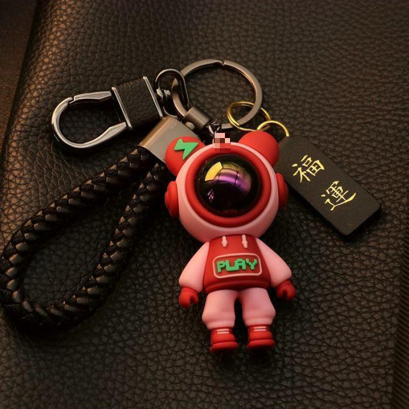 Car Hanging Keychain Hanging Car Plush Toy