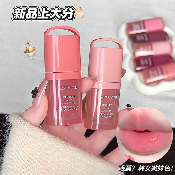 CAPPUVINI蜜润锁色水光唇釉 水润清透镜面嘟嘟唇显白不挑皮化妆品