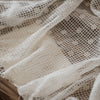 蕾丝面料厂家直销网布花边满幅lace Fabric for wedding dresses