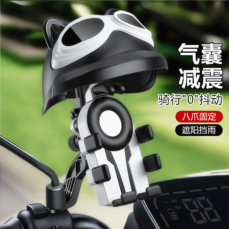 Electric Vehicle Phone Motorcycle Small Helmet Phone