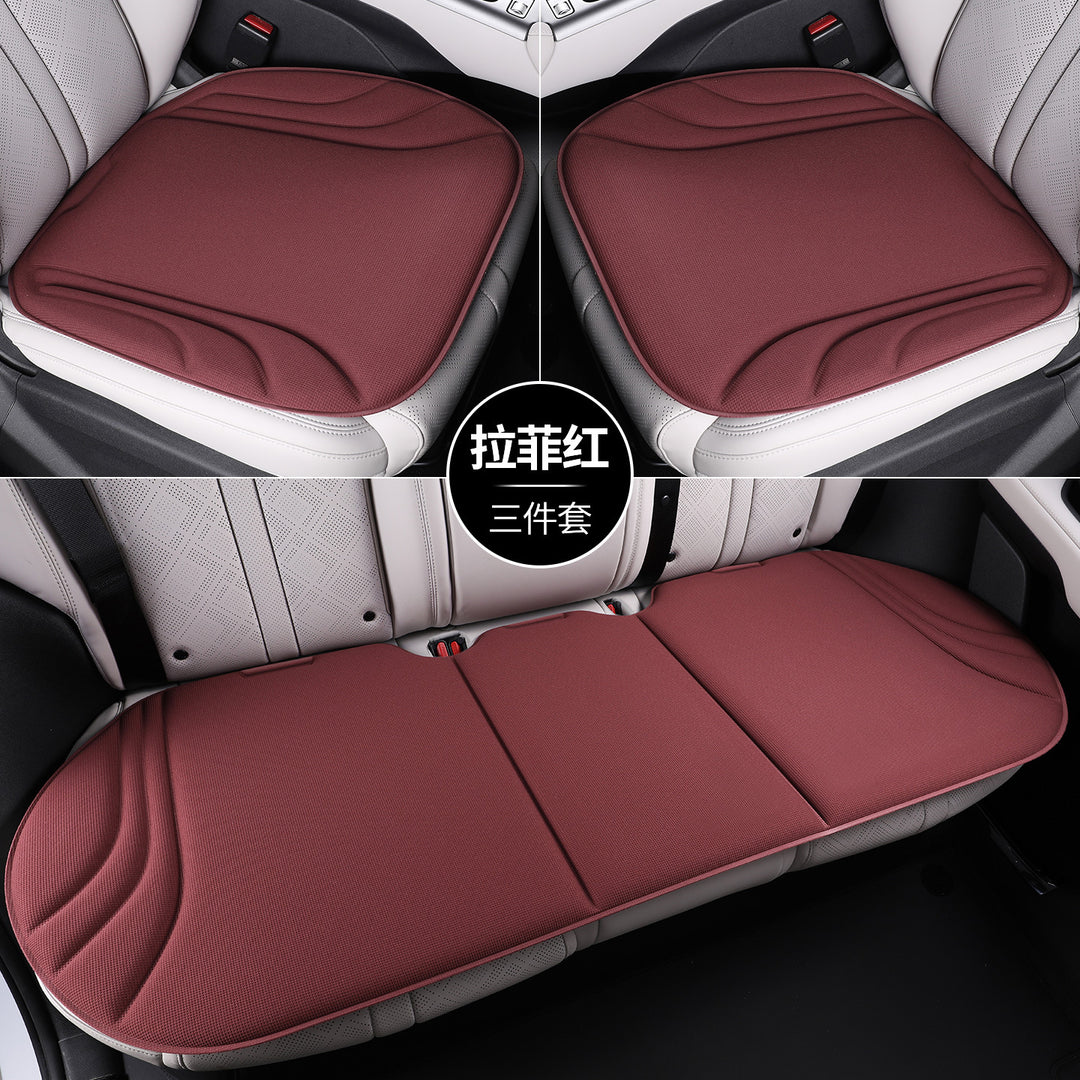 New Universal Car Seat Cushion Non Slip Thin Seat Cushion Premium Feel Breathable
