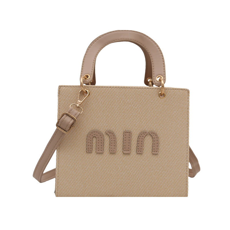 Wholesale Fashion Handheld Small Square Bag Women's Bag Summer New Light Luxury Shoulder Bag Commuter Cros