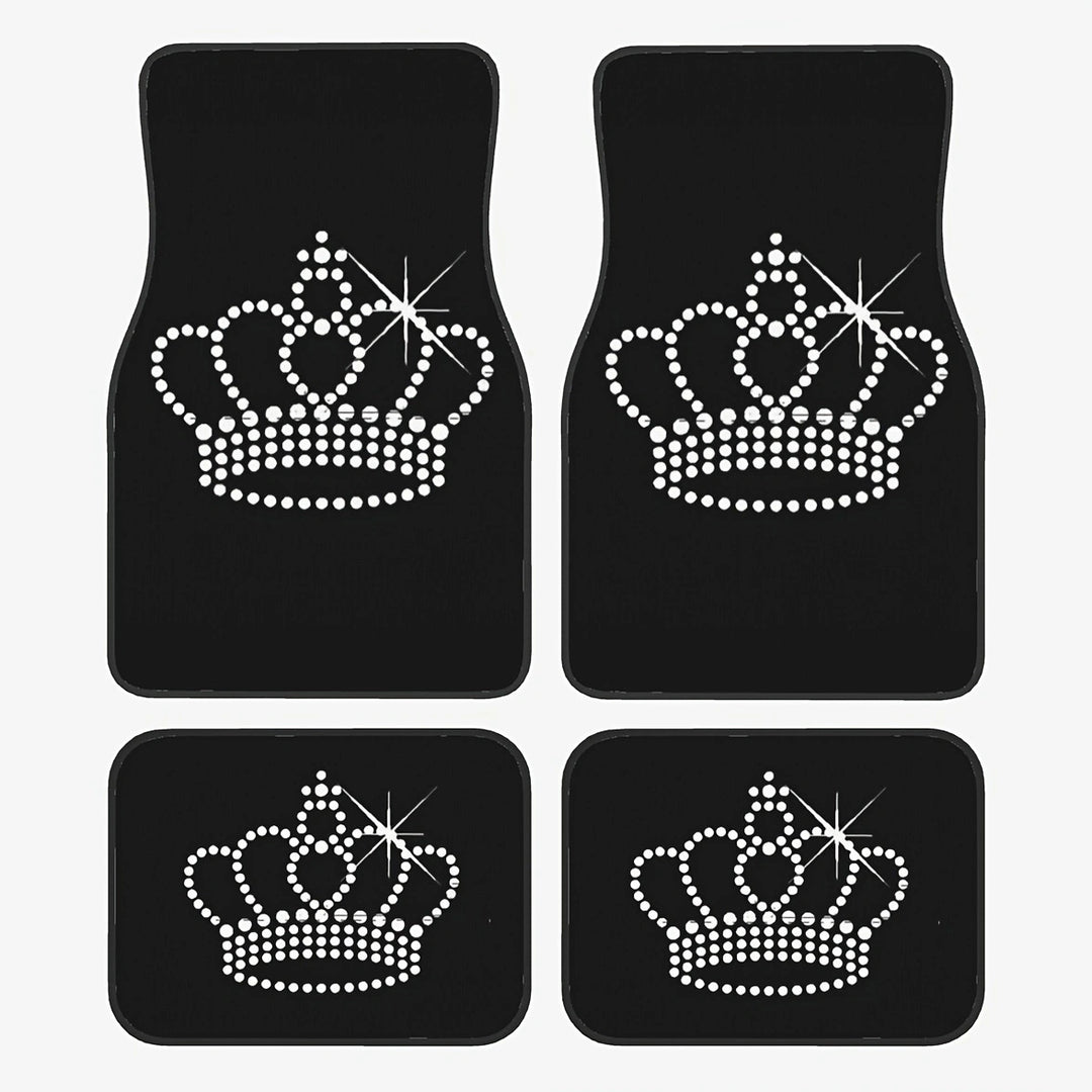TEMUNordic Vintage Car Foot Mat Carpet Carpet 4 Piece Set Stain Resistant Floor Mat Wholesale Drop Shipping