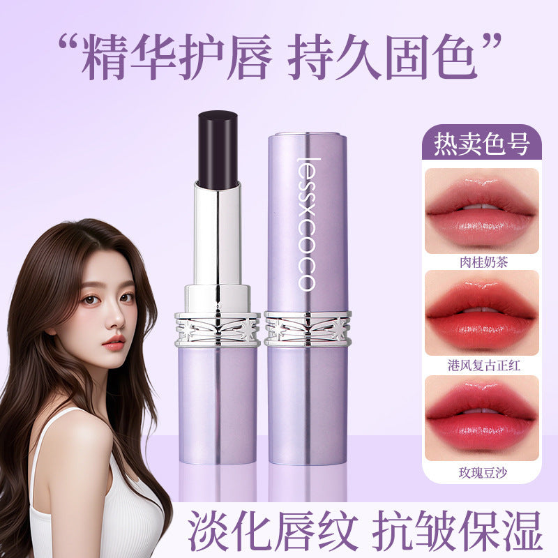 lessxcoco罗娜仿生膜升级黑魔法秘境口红淡化唇纹女神护唇女