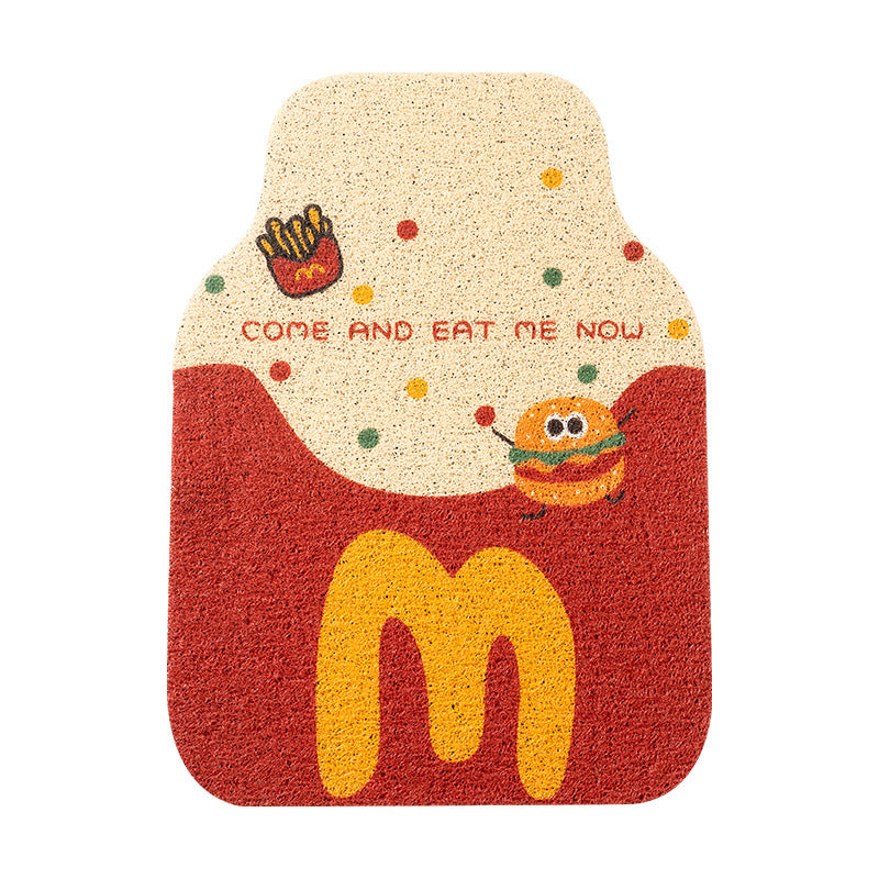 Cute Car Foot Mat Stain Resistant Car