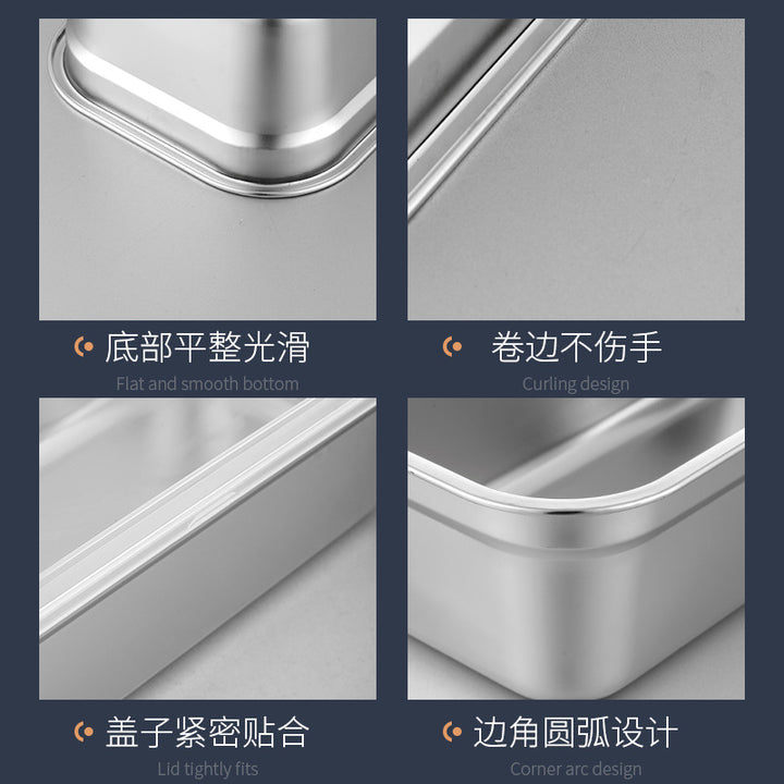 Stainless Steel Commercial Plate Small