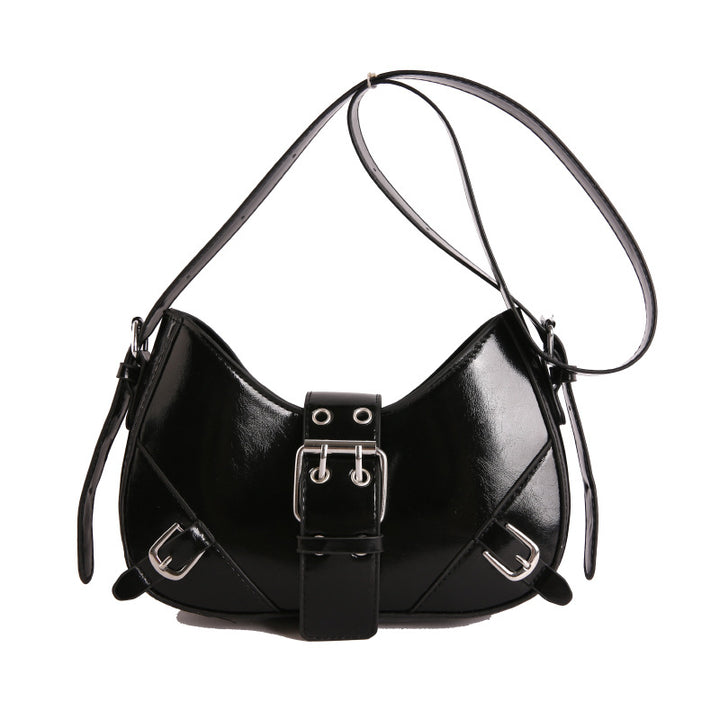 French Unique Design New Fashion Popular Shoulder Crossbody Texture Casual Underarm Bag