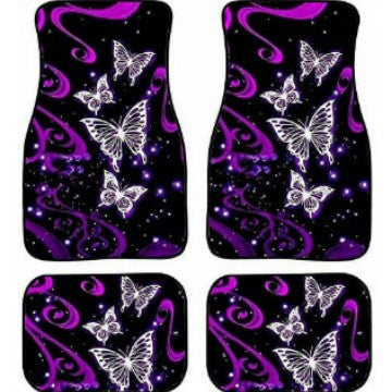 Vintage Car Foot Mat Carpet 4 Piece Set Stain Resistant Floor Mat TEMUFoot Mat Wholesale