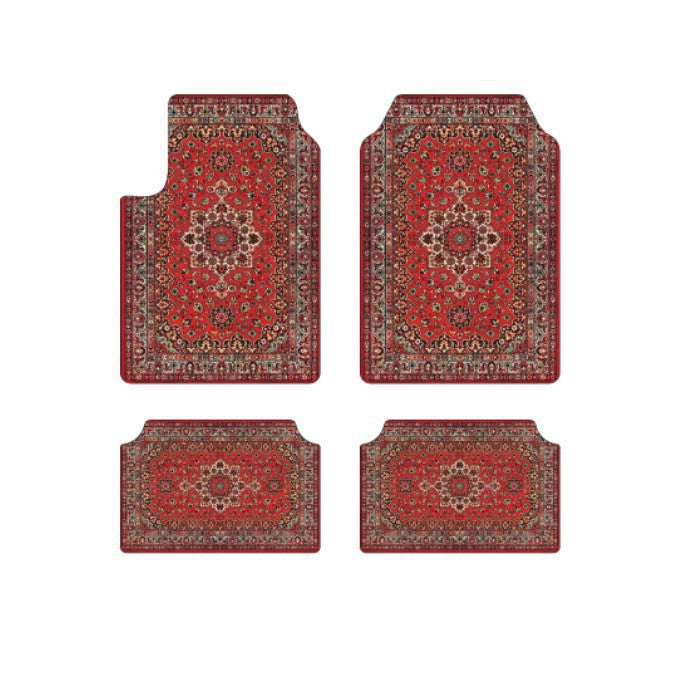 temu Car Foot Mat 4 Piece Set Home Stain Resistant Floor Mat Entryway Entryway Door Mat