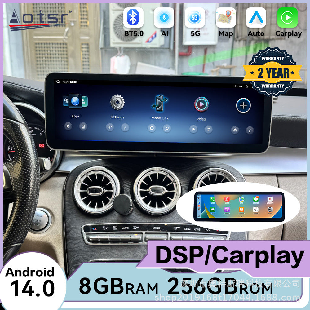 Mercedes C-Class GLC 14.9" Large Screen Android Navigation Unit