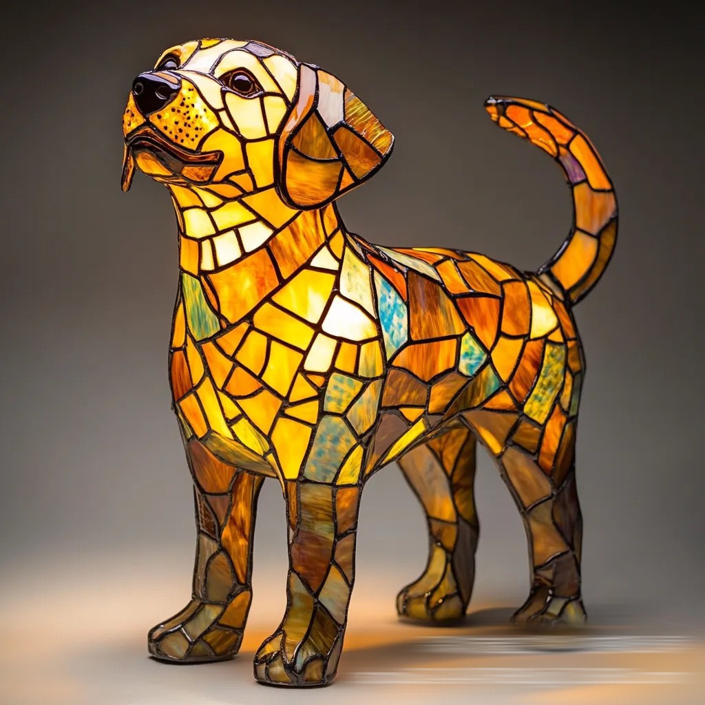 跨境新款Cat Lamp-Dachshund Lamp-Bigfoot Lamp动物LED灯摆件