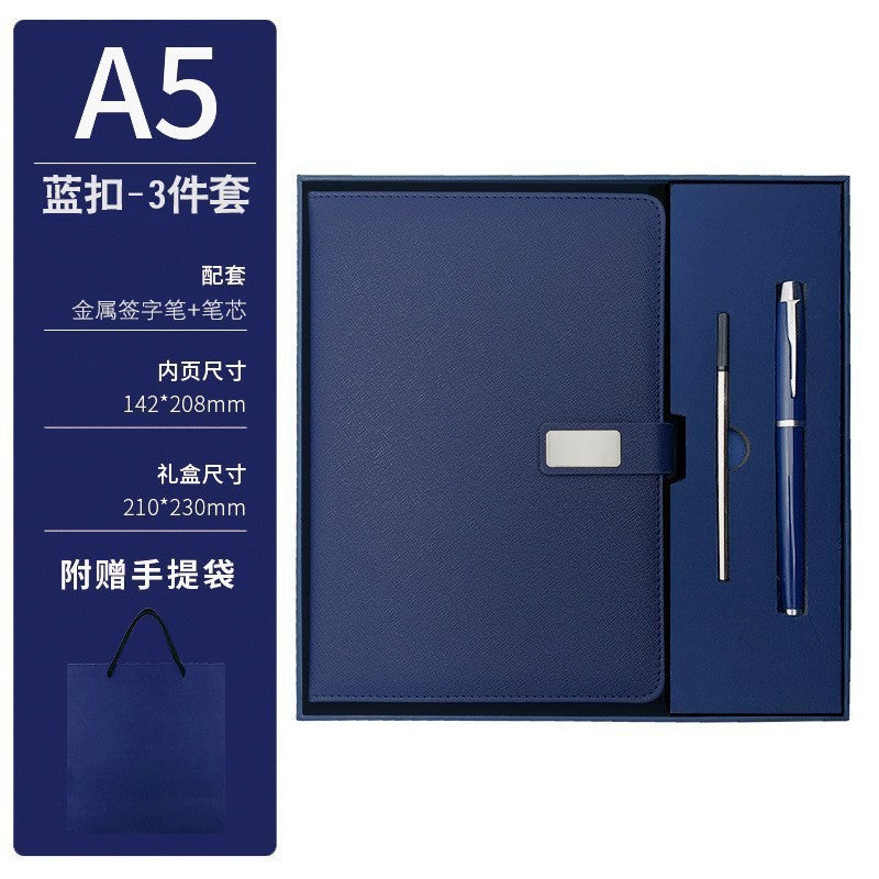 A5笔记本礼盒套装记事本套装商务办公记录本全套logo广告特价优惠