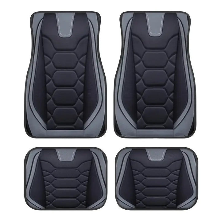 TEMUVintage Nordic Car Foot Mat Carpet 4 Piece Set Stain Resistant Floor Mat TEMUFoot Mat Wholesale