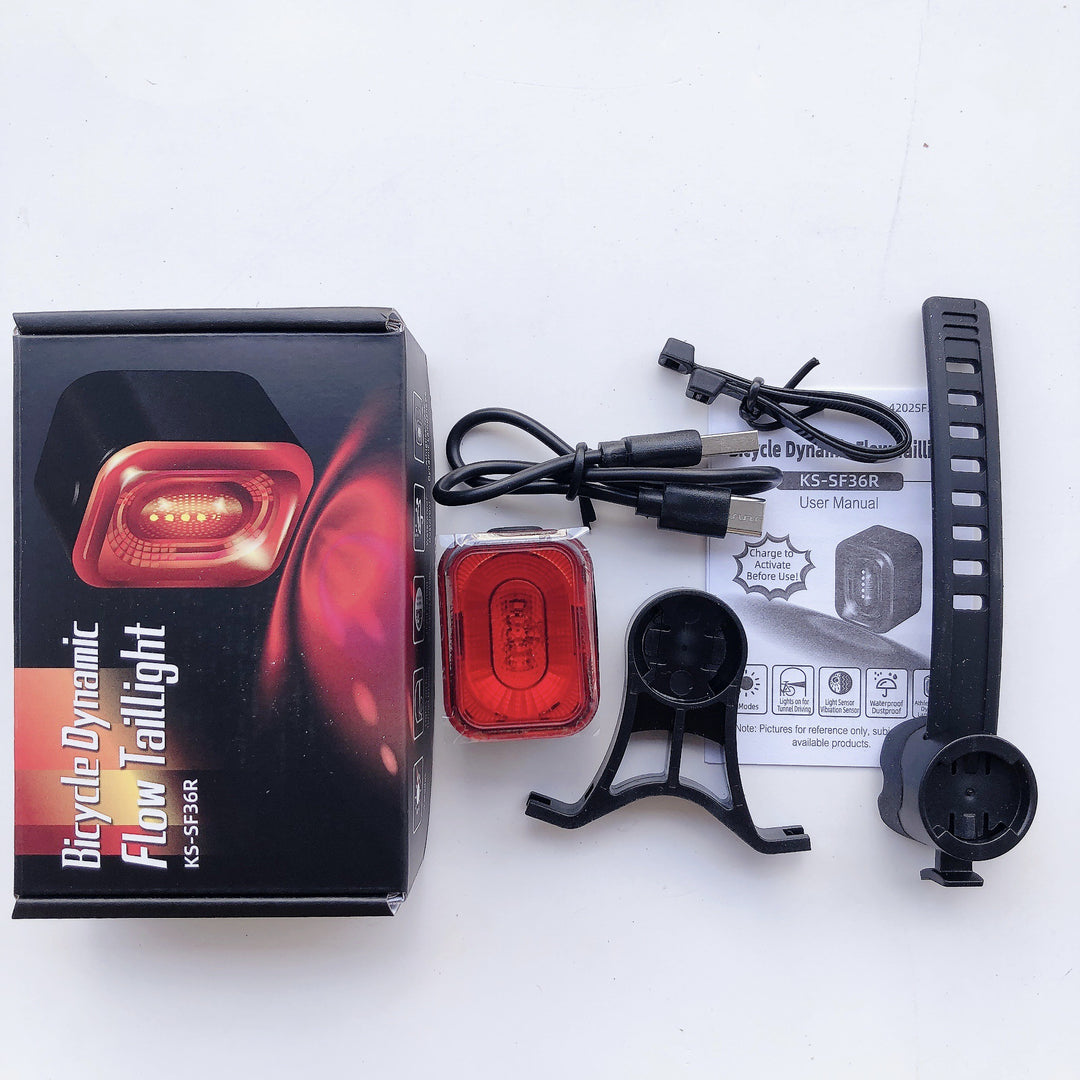 600 m Ah IP 66 Bicycle Tail Light Bike Lights Rear Lamp